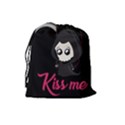 Cute Grim Reaper Drawstring Pouches (Large)  View2