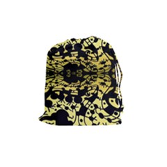 Dna Diluted Drawstring Pouches (medium)  by MRTACPANS