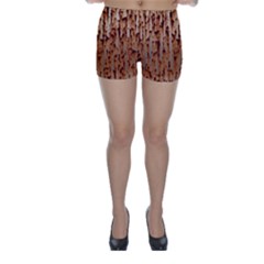 Stainless Rusty Metal Iron Old Skinny Shorts by Nexatart