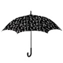Yoga pattern Hook Handle Umbrellas (Large) View3