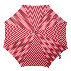 Red Chevron Hook Handle Umbrellas (small) by snowwhitegirl