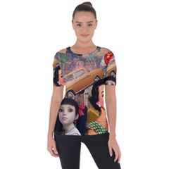 Out In The City Short Sleeve Top by snowwhitegirl