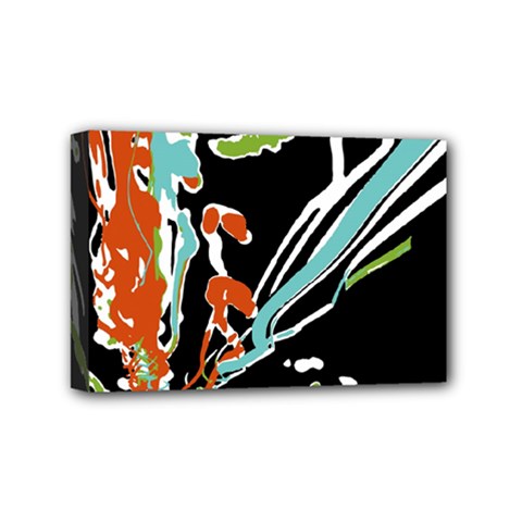 Multicolor Abstract Design Mini Canvas 6  X 4  by dflcprints