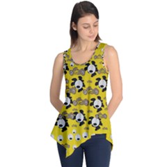 Bikers Out Singing In Spring Time Sleeveless Tunic by pepitasart