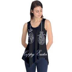 Easter Eggs Sleeveless Tunic by Valentinaart