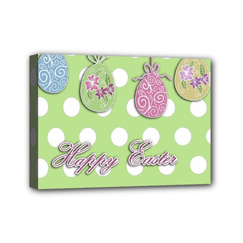 Easter Eggs Mini Canvas 7  X 5  by Valentinaart