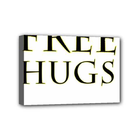 Freehugs Mini Canvas 6  X 4  by cypryanus