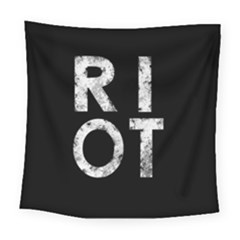 Riot Square Tapestry (large) by Valentinaart