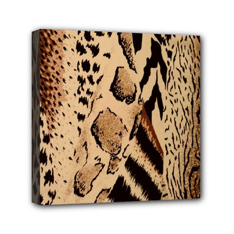 Animal Fabric Patterns Canvas Travel Bag by Sapixe