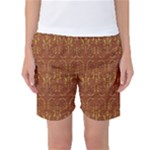 Art Abstract Pattern Women s Basketball Shorts