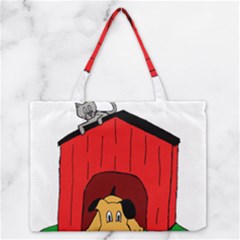 Dog Toy Clip Art Clipart Panda Zipper Medium Tote Bag by Sapixe