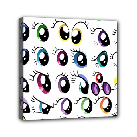 Eyes  Pattern Canvas Travel Bag