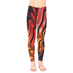 Fractal Mathematics Abstract Kids  Legging