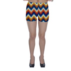 The Amazing Pattern Library Skinny Shorts by Sapixe