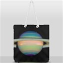 True Color Variety Of The Planet Saturn Full Print Rope Handle Tote (Large) View1