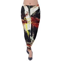 Egg In The Duck   Needle In The Egg Velvet Leggings by bestdesignintheworld