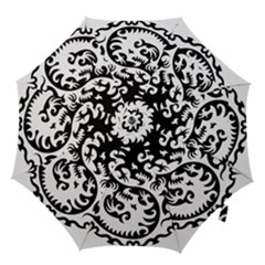 Ying Yang Tattoo Hook Handle Umbrellas (large) by Sapixe