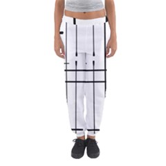 White Limits By Jandi Women s Jogger Sweatpants by Art2City