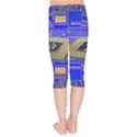 Processor Cpu Board Circuits Kids  Capri Leggings  View2