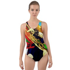 Catalina Island Not So Far 3 Cut-out Back One Piece Swimsuit by bestdesignintheworld