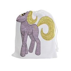Unicorn Narwhal Mythical One Horned Drawstring Pouches (extra Large) by Simbadda