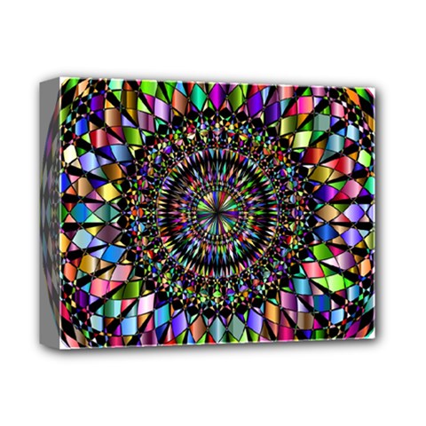 Mandala Decorative Ornamental Deluxe Canvas 14  X 11  by Simbadda