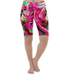 Flamingo   Child Of Dawn 5 Cropped Leggings  by bestdesignintheworld