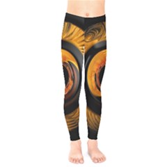 Fractal Mathematics Abstract Kids  Legging by Sapixe