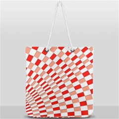 Graphics Pattern Design Abstract Full Print Rope Handle Tote (large) by Sapixe