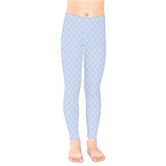 Alice Blue Mini Footpath In English Country Garden  Kids  Legging by PodArtist