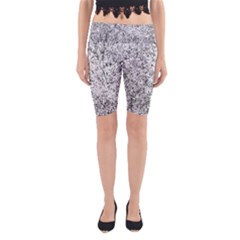 Willow Foliage Abstract Yoga Cropped Leggings by FunnyCow