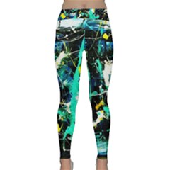 Brain Reflections Classic Yoga Leggings by bestdesignintheworld