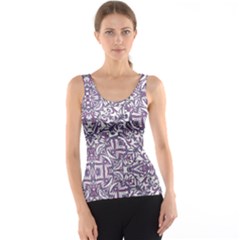 Colorful Intricate Tribal Pattern Tank Top by dflcprints