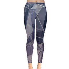 Abstract Background Abstract Minimal Inside Out Leggings by Nexatart