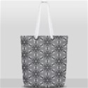 Black And White Pattern Full Print Rope Handle Tote (Small) View1