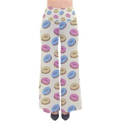 Donuts Pattern So Vintage Palazzo Pants by Valentinaart