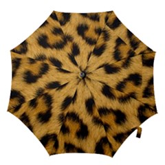 Animal Print Leopard Hook Handle Umbrellas (large) by NSGLOBALDESIGNS2