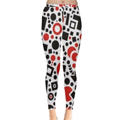 Square Objects Future Modern Inside Out Leggings