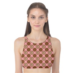 Qt Pie Polka Dot Pattern Tank Bikini Top by emilyzragz