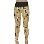 Doge meme Doggo Kekistan Funny Pattern Lightweight Velour Classic Yoga Leggings