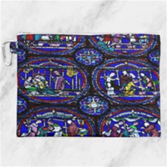 Church Window Canterbury Canvas Cosmetic Bag (xxl) by Wegoenart