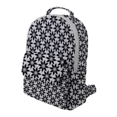 Decorative Ornamental Abstract Flap Pocket Backpack (large) by Wegoenart