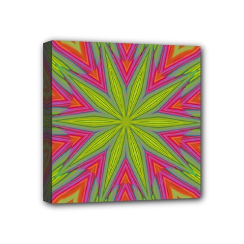 Abstract Art Abstract Background Mini Canvas 4  X 4  (stretched) by Wegoenart