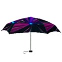 Abstract Background Lightning Mini Folding Umbrellas View3