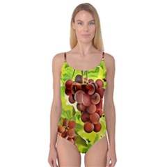 Grape Harvest Nature Figure Rustic Camisole Leotard  by Wegoenart