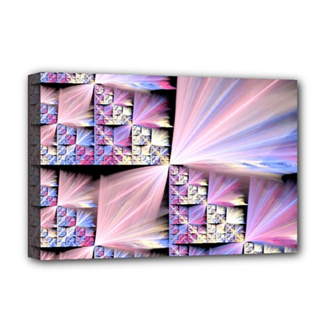 Fractal Art Artwork Digital Art Deluxe Canvas 18  X 12  (stretched) by Wegoenart