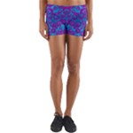 The Eyes Of Freedom In Polka Dot Yoga Shorts