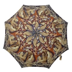 Tree Forest Woods Nature Landscape Hook Handle Umbrellas (large) by Pakrebo