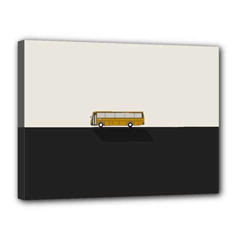 Bus Canvas 16  X 12  (stretched)
