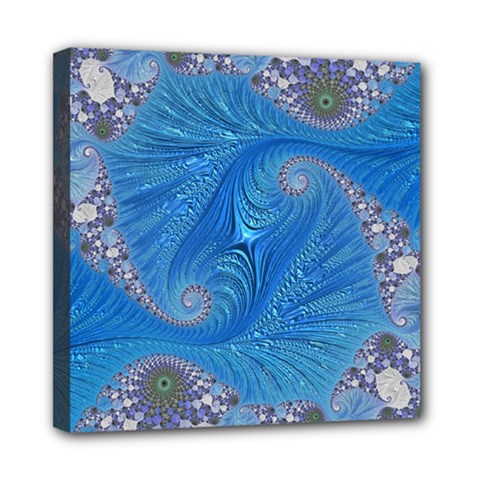 Fractal Artwork Artwork Fractal Art Mini Canvas 8  X 8  (stretched) by Pakrebo